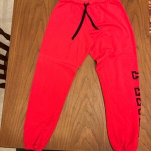 Pink Victoria women’s Red Sweatpants